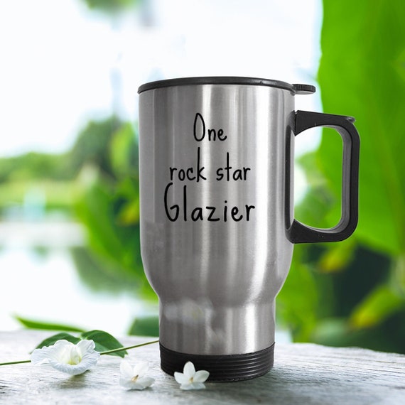 Glazier Travel Mug Glazier Gifts Work Related Gifts Under 30 