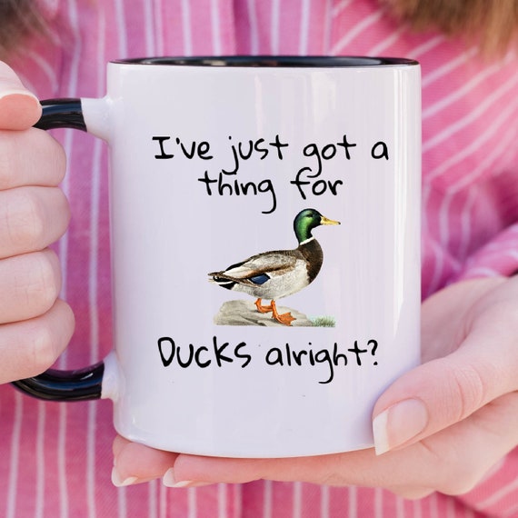 Duck Coffee Mug, Duck Gifts for Duck Lovers, Duck Coffee Mugs for Men, Duck  Themed Gifts Under 25 Dollars, Mallard Duck Gifts for Women 