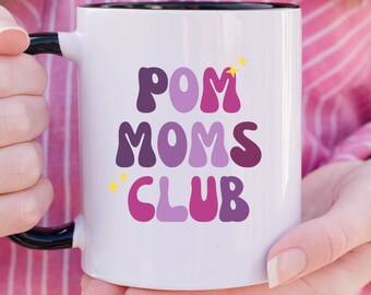 Moms club, pomeranian mom gifts, pom mom mug, pomeranian dog mom mug, pomeranian gifts, pom lover, pomeranian cup, Pom Mug, Pom Mama