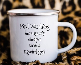 Bird watching mug, Bird watching gifts, Best gifts for bird watchers, Bird watcher gifts for men, Ornithologist gift, Zoologist gift