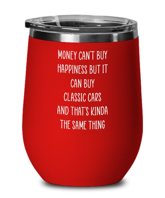 Classic Car Wine Tumbler, Classic Car Collector Gifts, for Men
