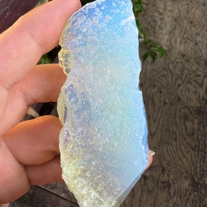 Andara Crystal &quot;Solar Angel&quot; Blue Fire Opal Monatomic Crystal