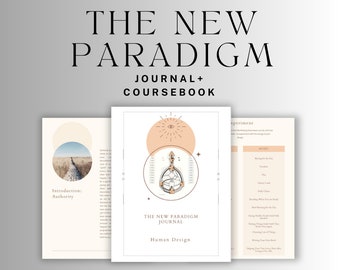 Human Design New Paradigm Guide and Journal for The Age of Aquarius 2027