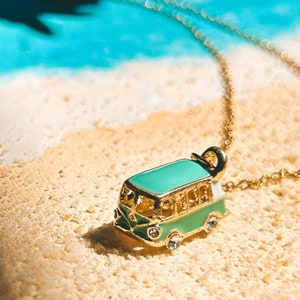 Pickup truck necklace, van necklace, van life, caravan necklace, van pendant, camper pendant, van necklace, travel