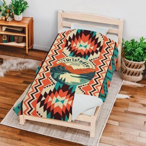 Travel blanket, polar blanket, traveler gift, polar blanket, arctic polar blanket, camping blanket, excursion blanket, car blanket, camper.
