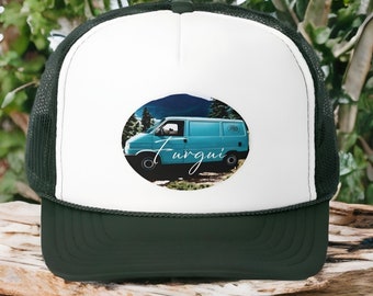 Casquette de van personnalisée, casquette de camping-car personnalisée, casquette de camping-car personnalisée, chapeau de camion personnalisé.