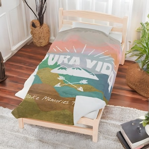 Travel blanket, polar blanket, traveler gift, polar blanket, arctic polar blanket, camping blanket, excursion blanket, car blanket, camper.