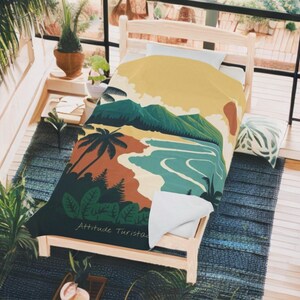 Travel blanket, polar blanket, traveler gift, polar blanket, arctic polar blanket, camping blanket, excursion blanket, car blanket, camper.