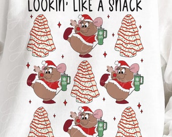 Lookin Like A Snack Png, Christmas Vibes Png, Christmas Tree Cake Png, Christmas Snack Png, Christmas Vibes Png, Funny Christmas Sublimation