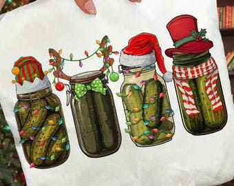 Funny Christmas Pickle Png, Pickles Clipart, Christmas Cucumber Png, Holiday Pickles png, Funny Chirstmas PNG, Pickles Lover Png Sublimation