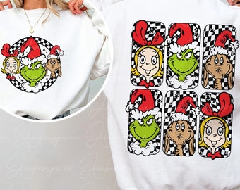 Retro Grinc  Svg Png, Christmas Svg, Retro Grinc Christmas Png, Christmas Shirt Png, Grinc Png, Grinc Squad Svg,Grinc Friends Svg Cut File
