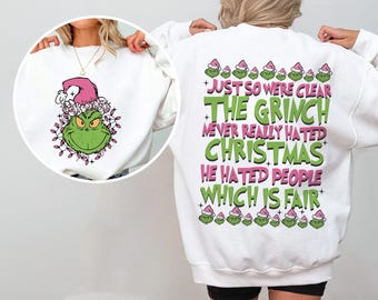 Pink Christmas Png, Christmas Movie Png, Funny Christmas Saying, Grinc Christmas Png, Pink Grinc Png, Grinc Quote Shirt Png Sublimation