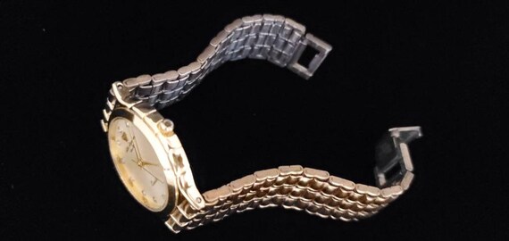 Vintage Jules Jurgensen Ladies Diamond Quartz Wat… - image 3