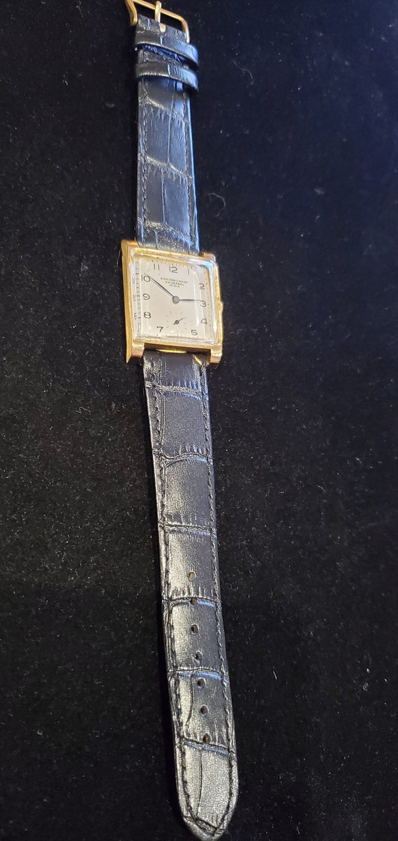 ユニバーサル ジュネーブ ブラック スター&ゴーハム ヴィンテージ 18K 