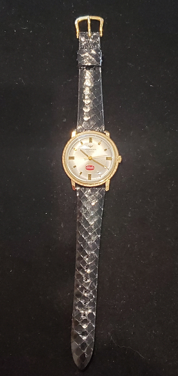Montre Vintage Wittnauer Genève - Mécanique à Remontage Manuel, 17 Rubis, Bracelet Maillé