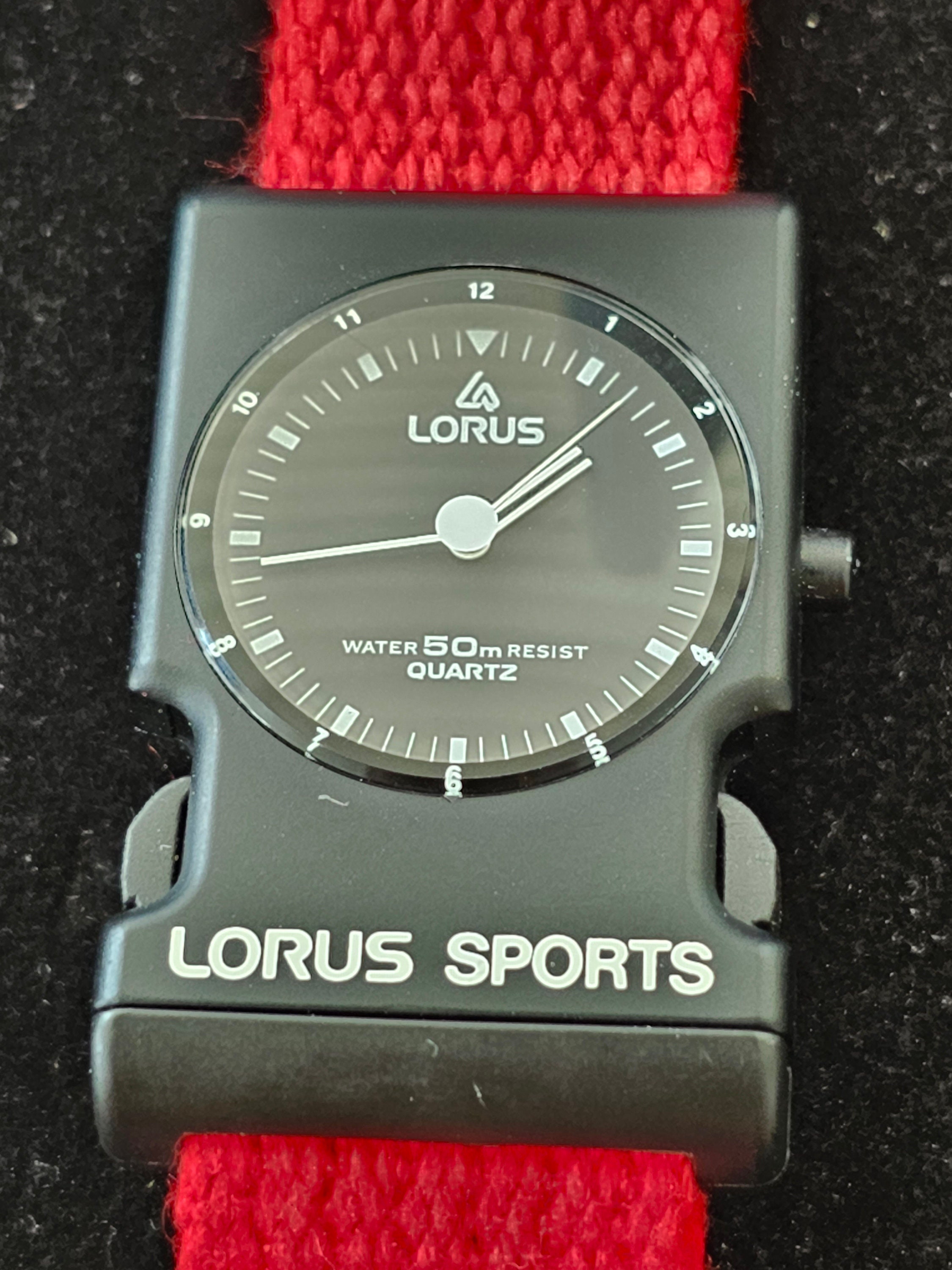 Lorus sports on sale watch 50m