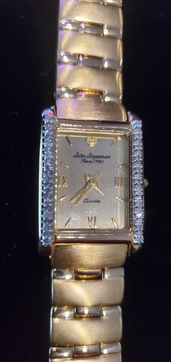 Rare NOS Vintage Jules Jurgensen 7504 Diamond Qua… - image 3
