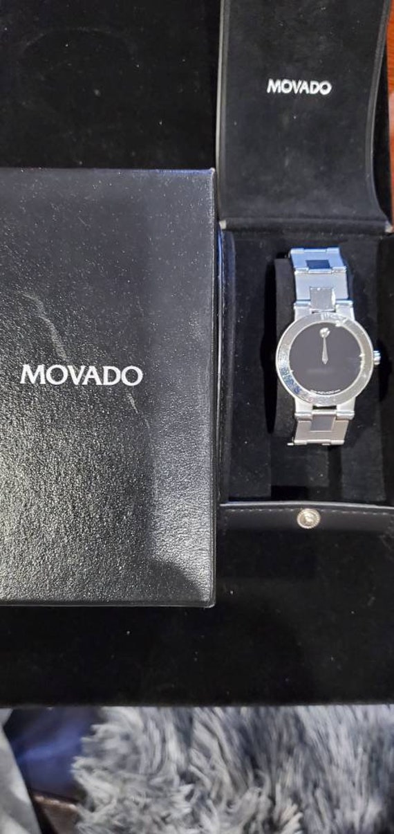 Movado Vizio Swiss Made Stainless Steel Men's Wat… - image 3