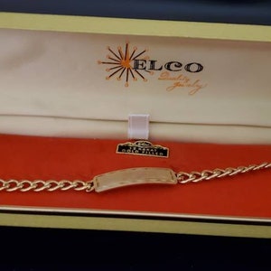 Vintage Elco Id Bracelet - Etsy