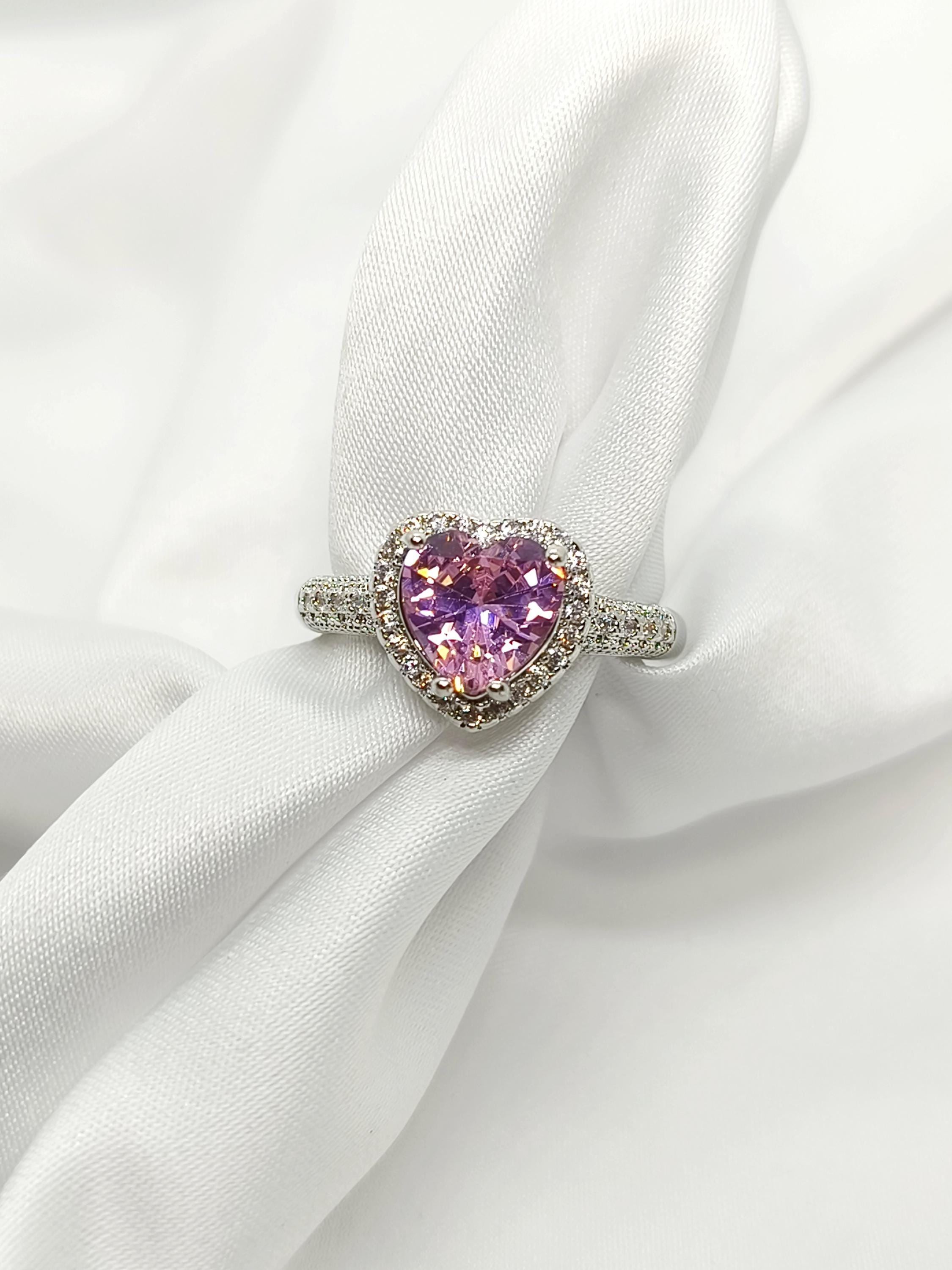 Pink Sapphire Rose Gold Ring