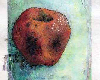 Art Print, Giclee, 6x10, Poison Apple