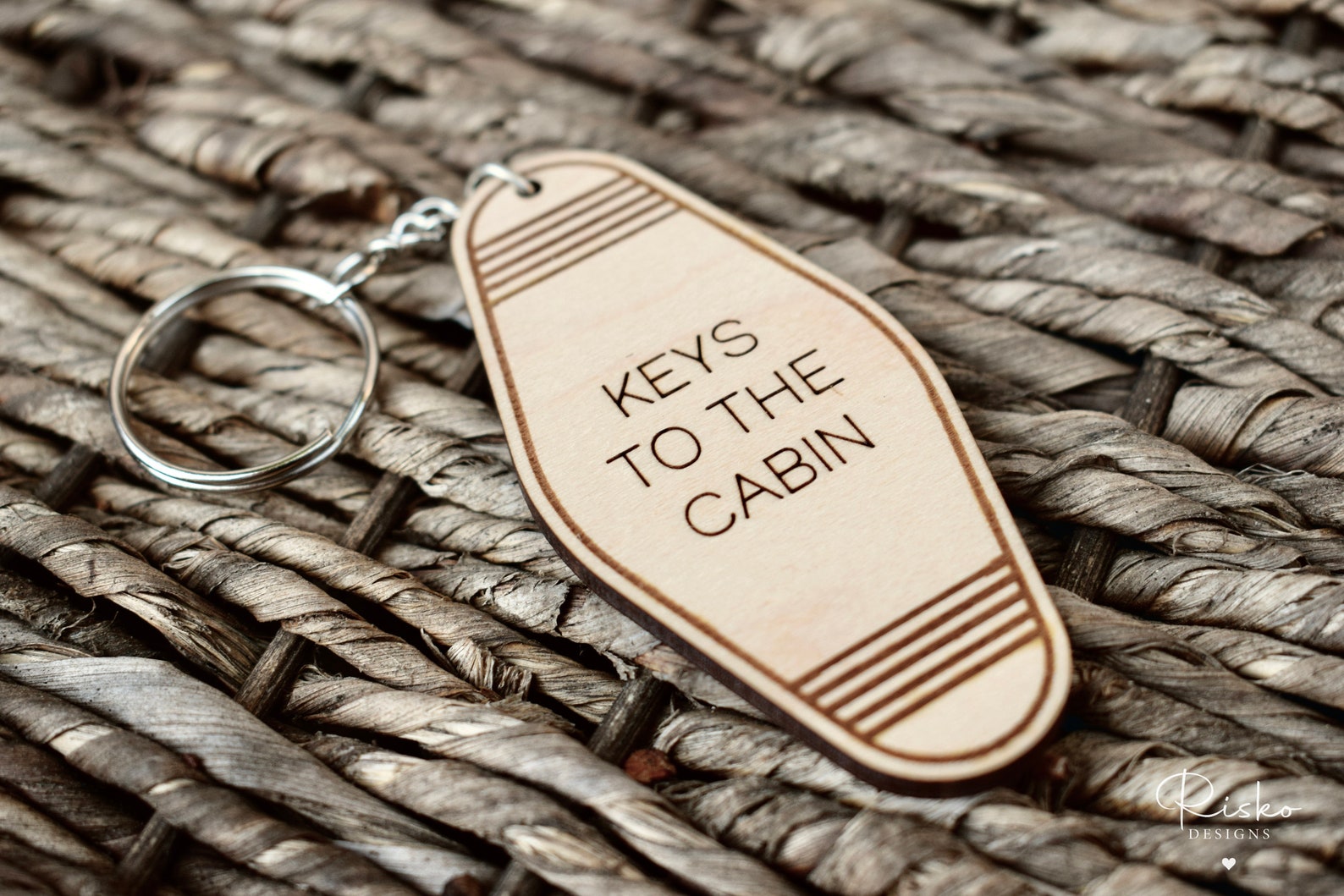 Cabin Keychain Retro Motel Keychain Vintage Hotel Keychain Etsy