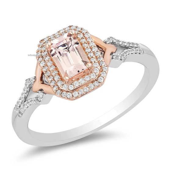 Aurora morganite shop ring