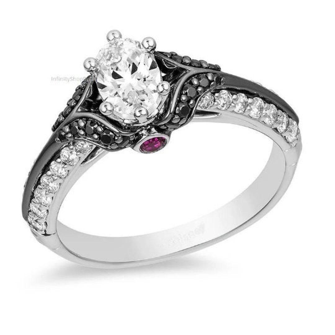 Disney black deals diamond ring