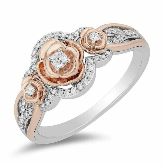Rose gold disney engagement rings deals