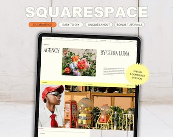 Mira Luna – Squarespace Template for Selling Courses, Services & Digital Products Online