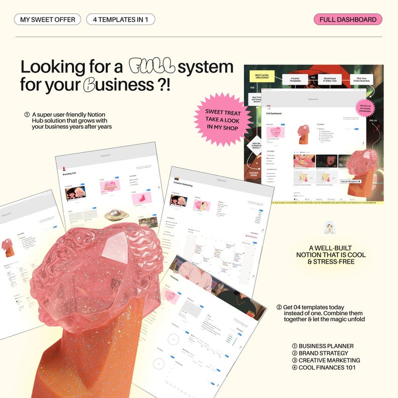 Notion Finance and Pricing Template for Creatives – Income, Expenses ...