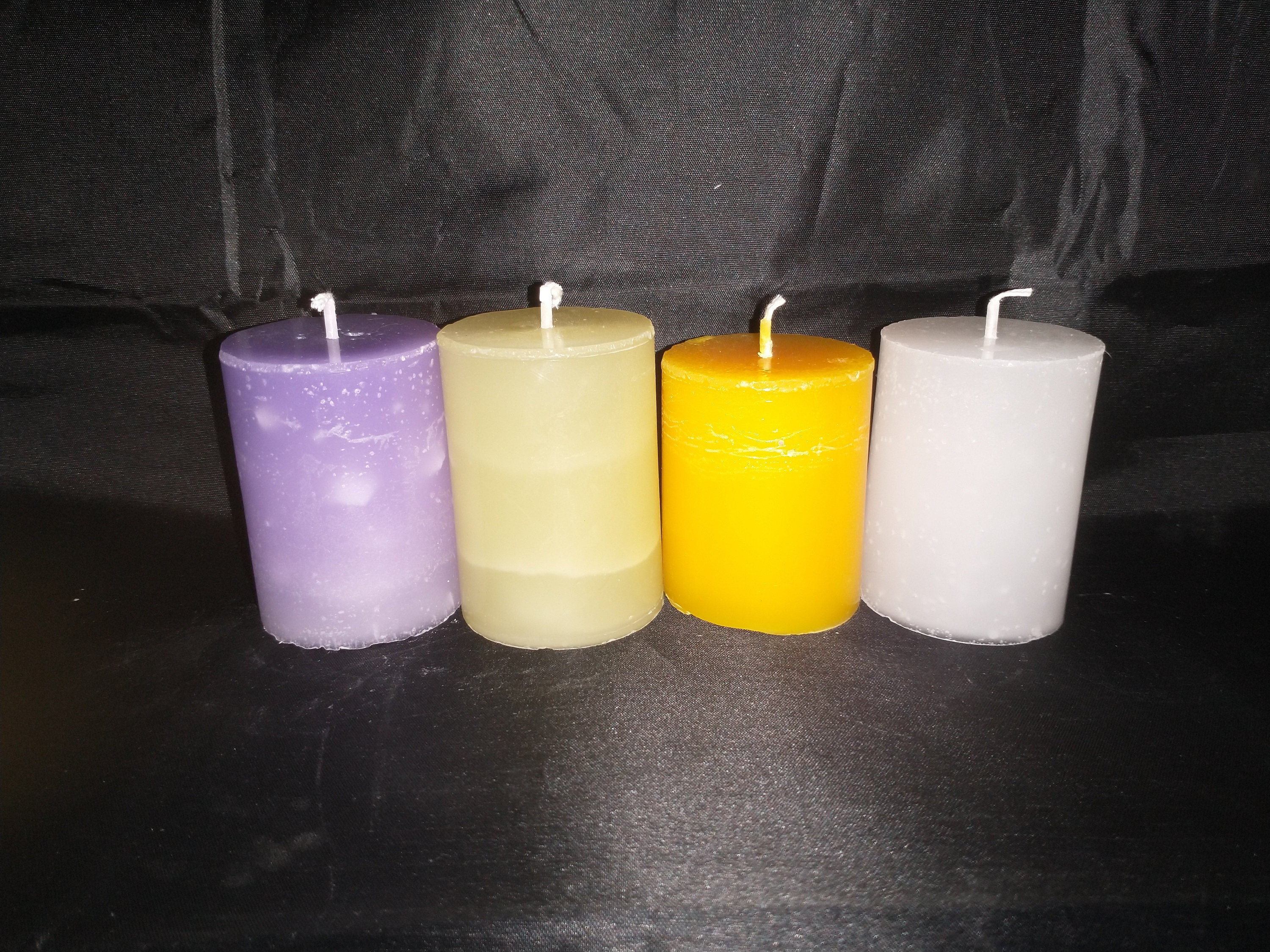 Homemade Scented Paraffin Wax Candles Etsy