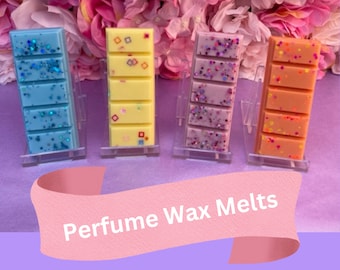 Perfume Wax Melts Snap Bars, Highly Scented Soy Wax Melts with Long Lasting Scent, Vegan Friendly, Designer Dupe Aftershave