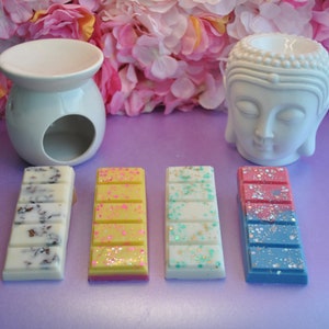 Wax Melt Snap Bars, Highly Scented Soy Wax, Etsy Bestseller, Long Lasting, Handmade, Vegan Friendly, For Wax Warmer Over 65 Scents,