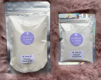 Luxurious Scented Carpet Freshener Powder, Deodorizer for Carpets, Freshen up Your Home With Our Amazing Cleaning Dust