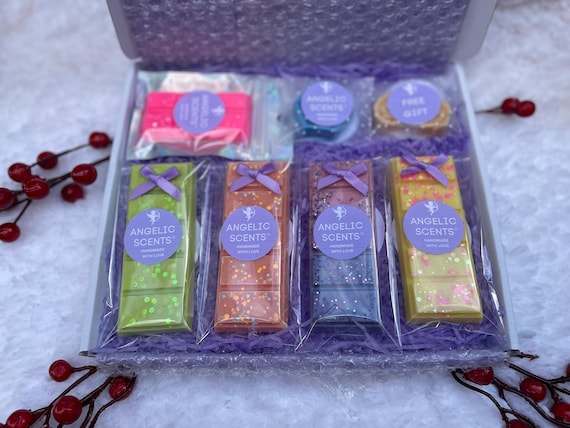 Wax Melt Gift Set, Long Lasting Soy Wax, Highly Scented Snap Bar Bundle, Home Fragrance Gift