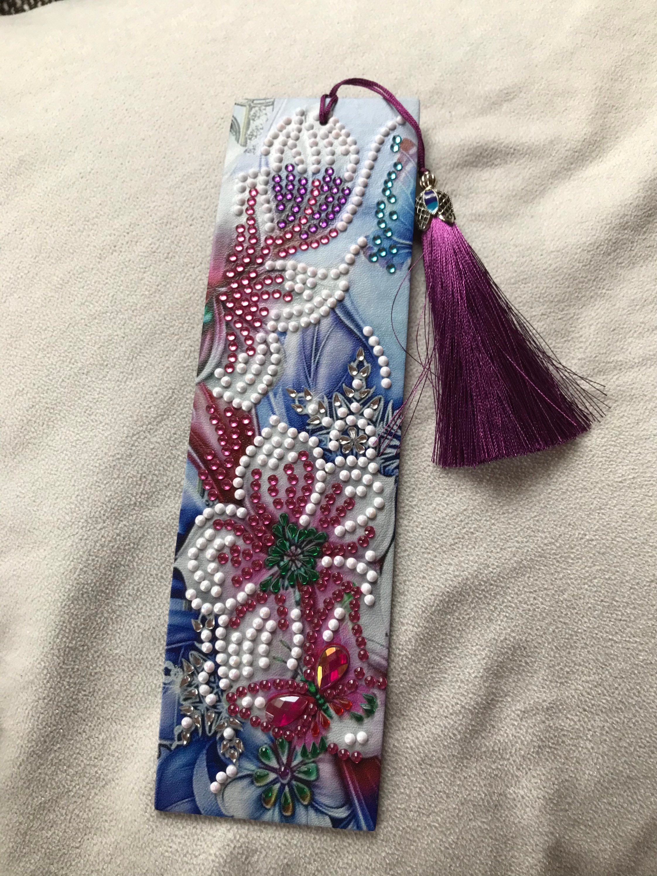 Bookmarks with Diamond Painting | Etsy