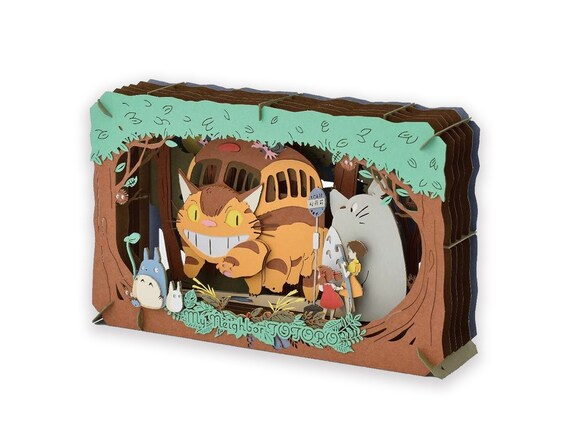 Ensky My Neighbor Totoro Paper Theater Pt L18 The Cat Bus Etsy Ensky My Neighbor Totoro Paper Theater Pt L18 The Cat Bus Etsy