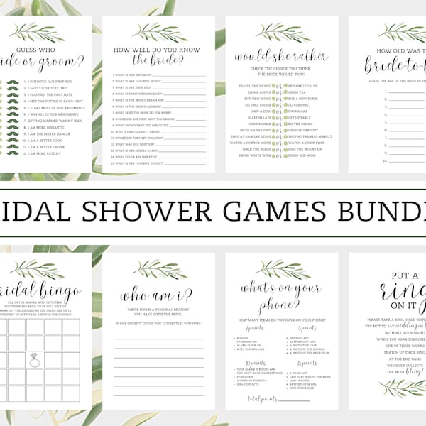 Olive Branch Bridal Shower Etsy