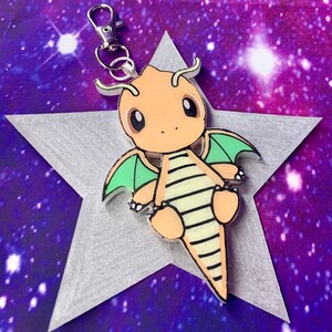 Cute Dragon Bag Charm, Dragon Keychain