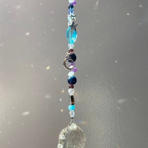 Moon and Star Suncatcher/Window Art