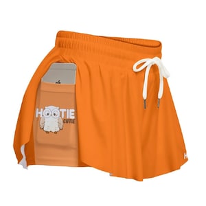 Hootie Cutie Flowy Shorts | Trendy Owl Fall Autumn Shorts | Gift for Them