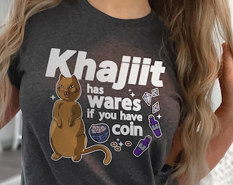 Cat Merchant Shirt | Trendy Skooma Lover's Gamer Gifts for Them