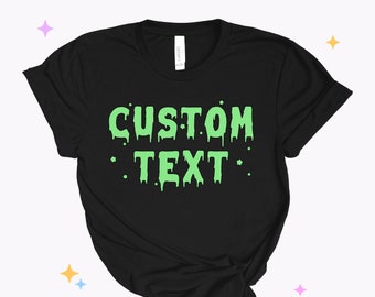 Custom Text Melted Stars Shirt | Star Aesthetic | Y2K Shirt | Gift For Her | Trendy Cute Starry Graphic Top | Star Tee | Personalized Gift