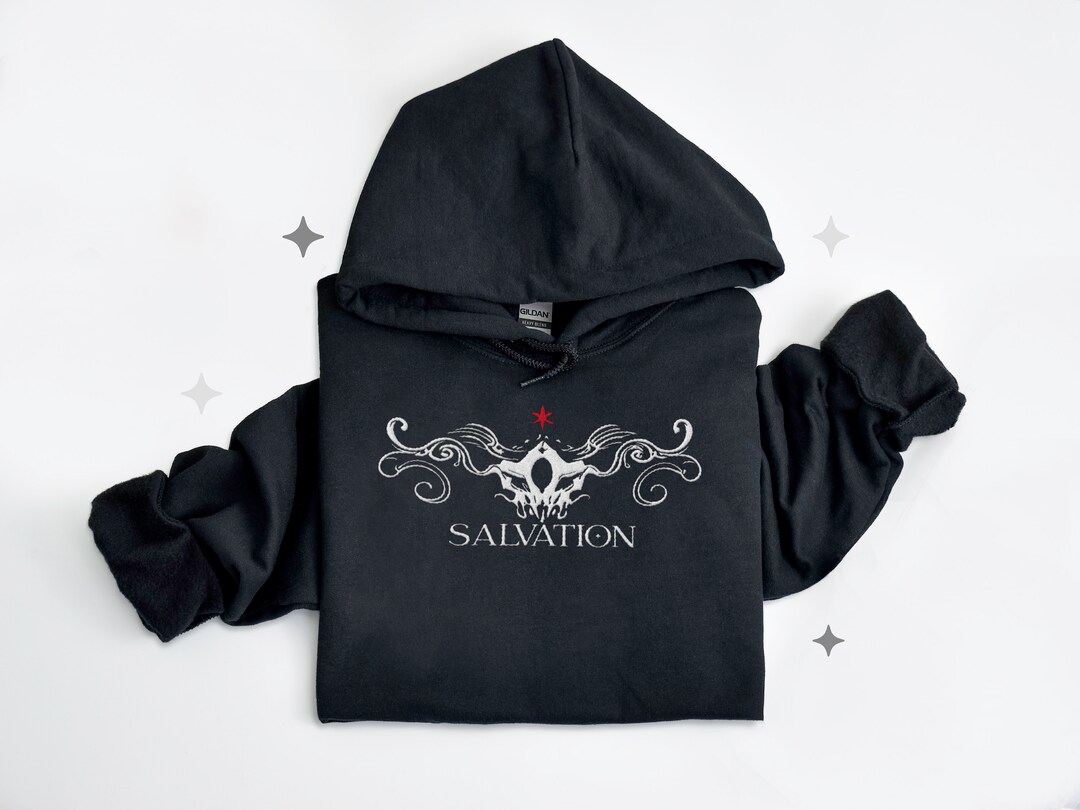 Lilith Embroidered Hoodie Day of the Dead Hoodie Trendy