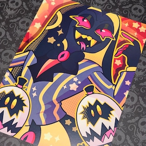 Sir Pentious Hazbin Hotel Print 5x7 Inch Satin Finish | Egg Bois Hazbin Hotel Fan Gift