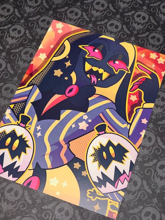 LAST CHANCE Sir Pentious Hazbin Hotel Print 5x7 Inch Satin Finish
