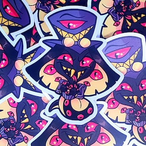 Sir Pentious Hazbin Hotel Sticker | Vivziepop Hazbin Hotel Fan Gift