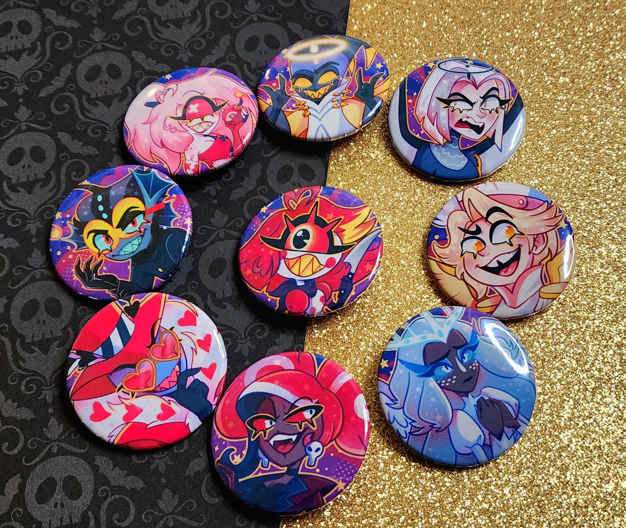 Hazbin hotel pin - Etsy 日本