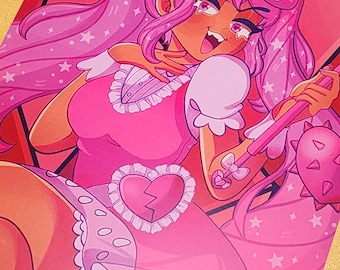 Sweetheart Omori Print 8x10 Inch Satin Finish | RPG Maker Horror Omori Fan Gift